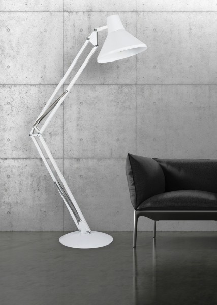 Nowość! Nie tylko dla dużych chłopców – lampa BIG BOY marki Nowodvorski Lighting , lampa, BIG BOY, Nowodvorski Lighting, oświetlenie - Wyraziste i zaprojektowane z dozą fantazji elementy aranżacyjne to sprawdzony przepis na efektowne wnętrze. Z pozoru prosta lecz jednocześnie bardzo intrygująca lampa podłogowa BIG BOY marki Nowodvorski Lighting bez wątpienia zalicza się do tego grona. Będzie optymalnym źródłem światła niezależnie od specyfiki pomieszczenia, a także rozjaśni nasz dom zarówno dosłownie, jak i w przenośni.